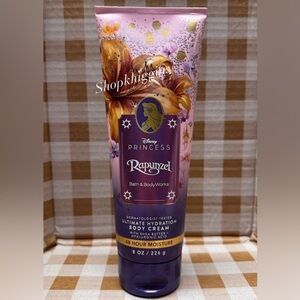 NEW B&BW Rapunzel Body Cream , 8 oz Disney Princess collection